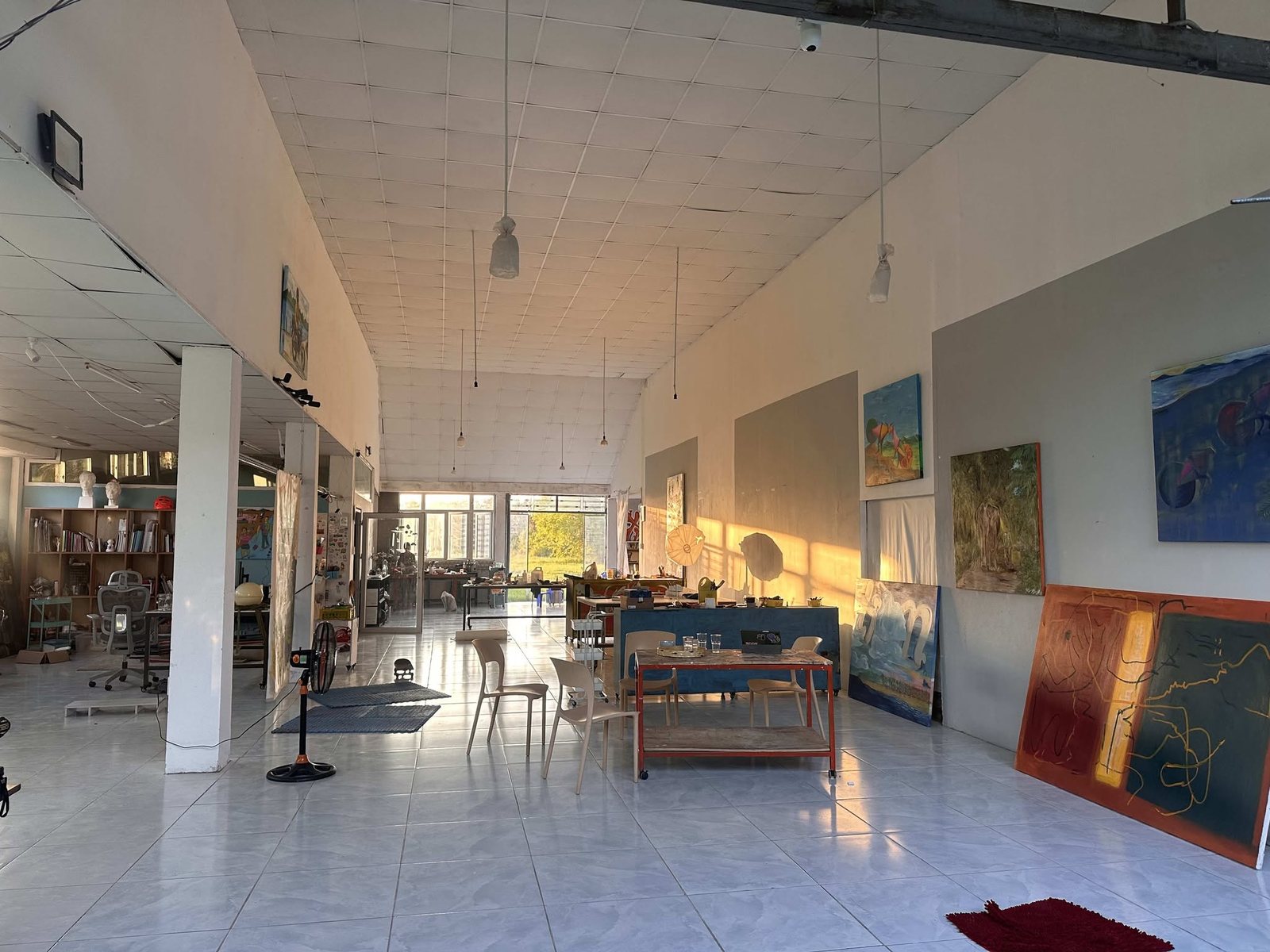 Inside the Mas Arroz studio, Hội An