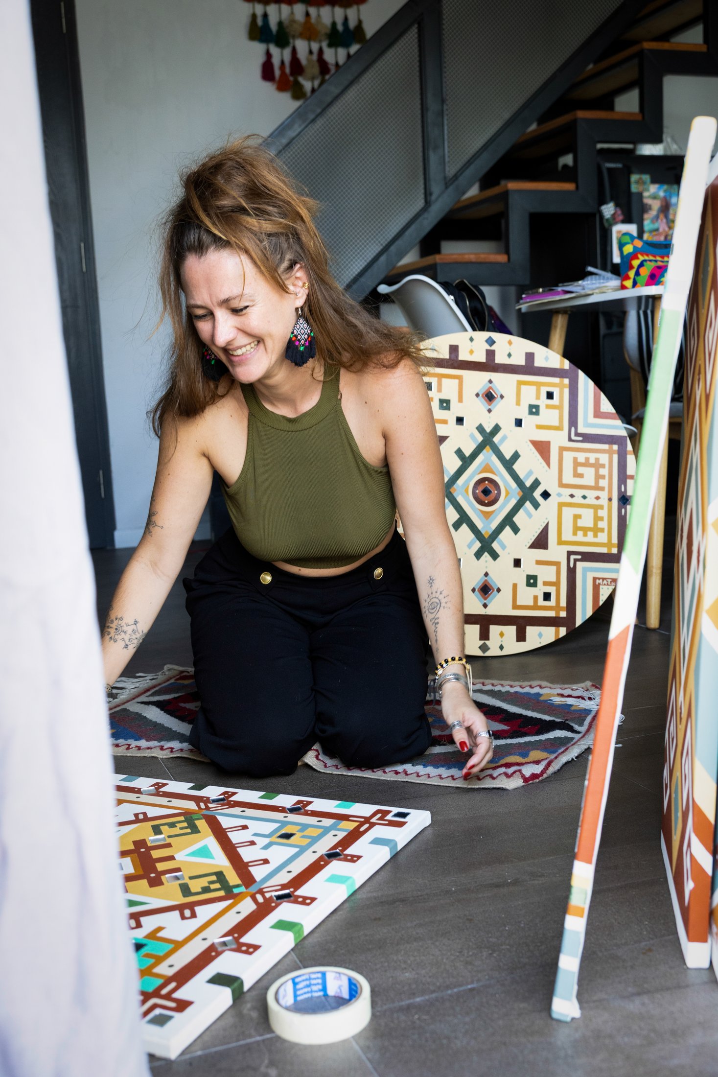 Mathilde Granveau at work