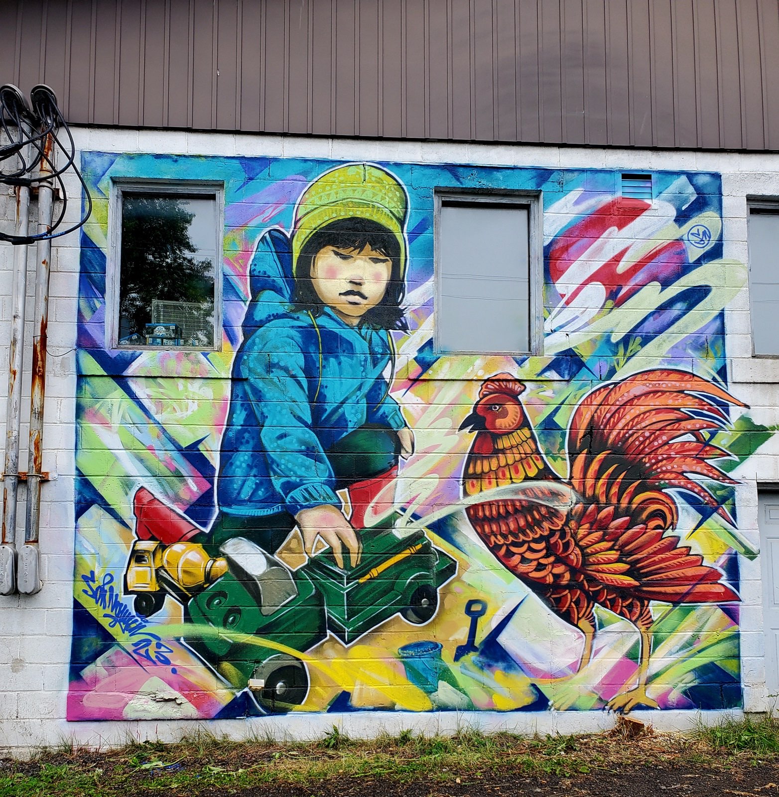 Mural by Sơn Nguyễn