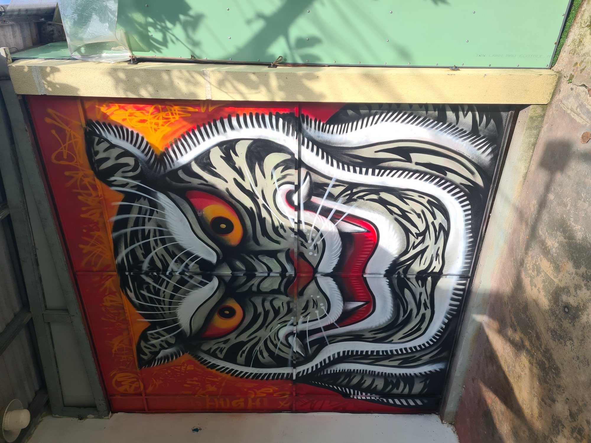 Tiger mural, Hội An 2025